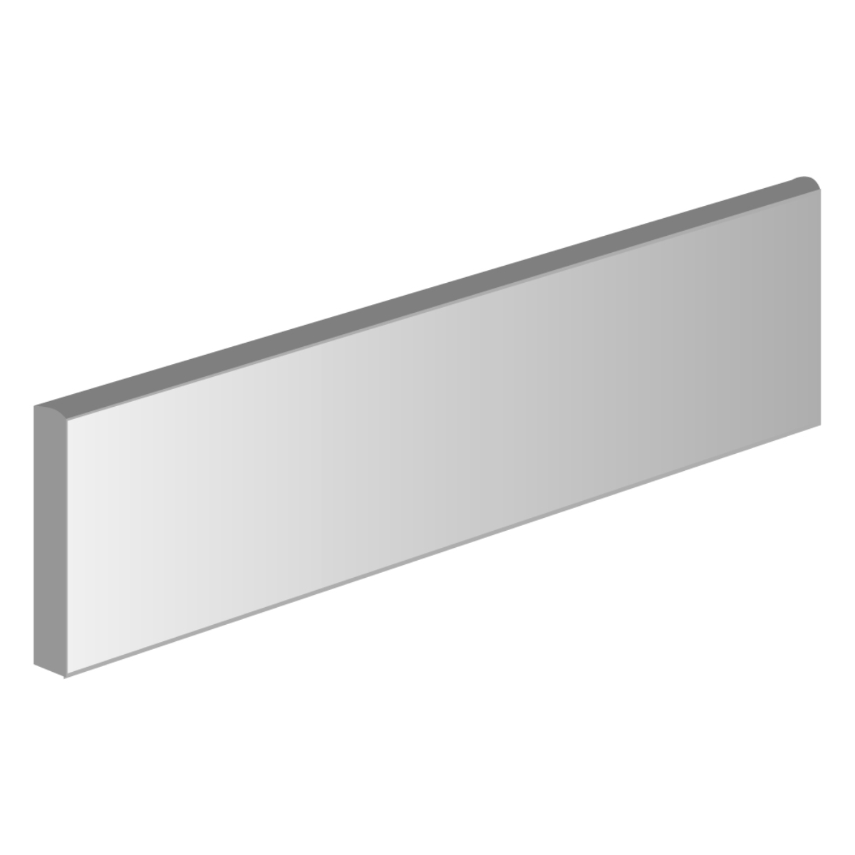Brook II Wall Single Bullnose Cut From